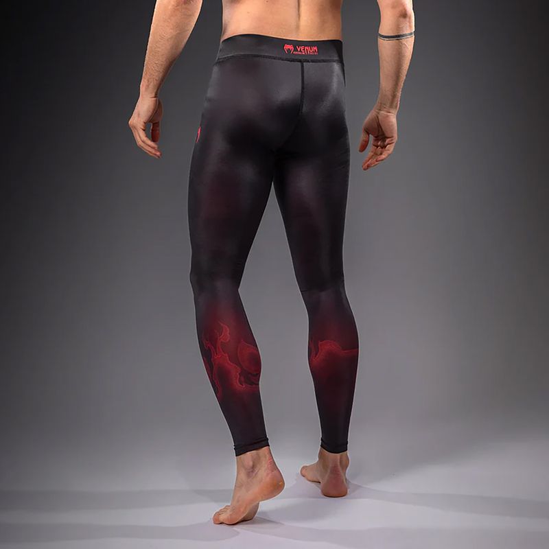 Men's training leggings Venum Spectre Spats black/red 3