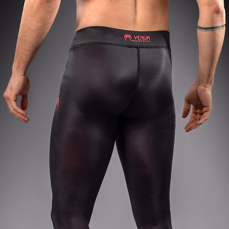 Men's training leggings Venum Spectre Spats black/red 5