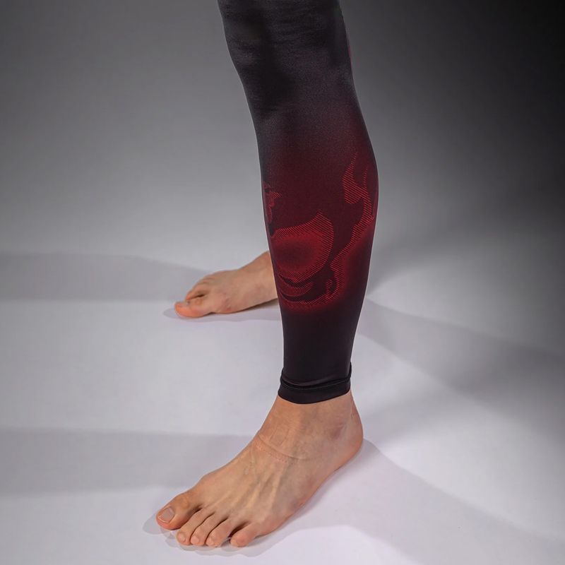 Men's training leggings Venum Spectre Spats black/red 6