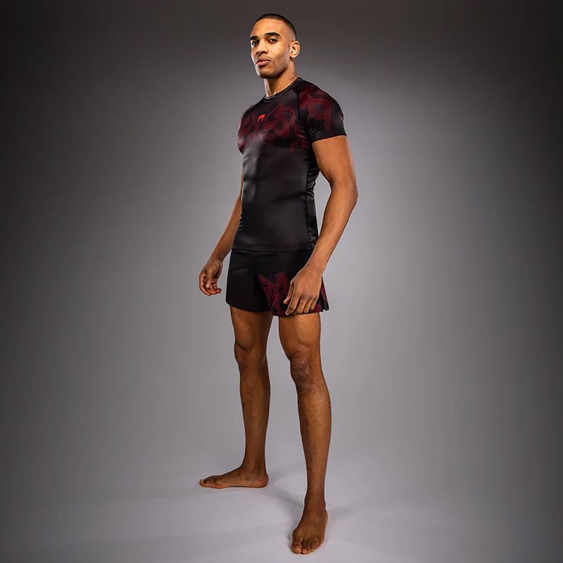 Men's rashguard Venum Spectre black/red 2