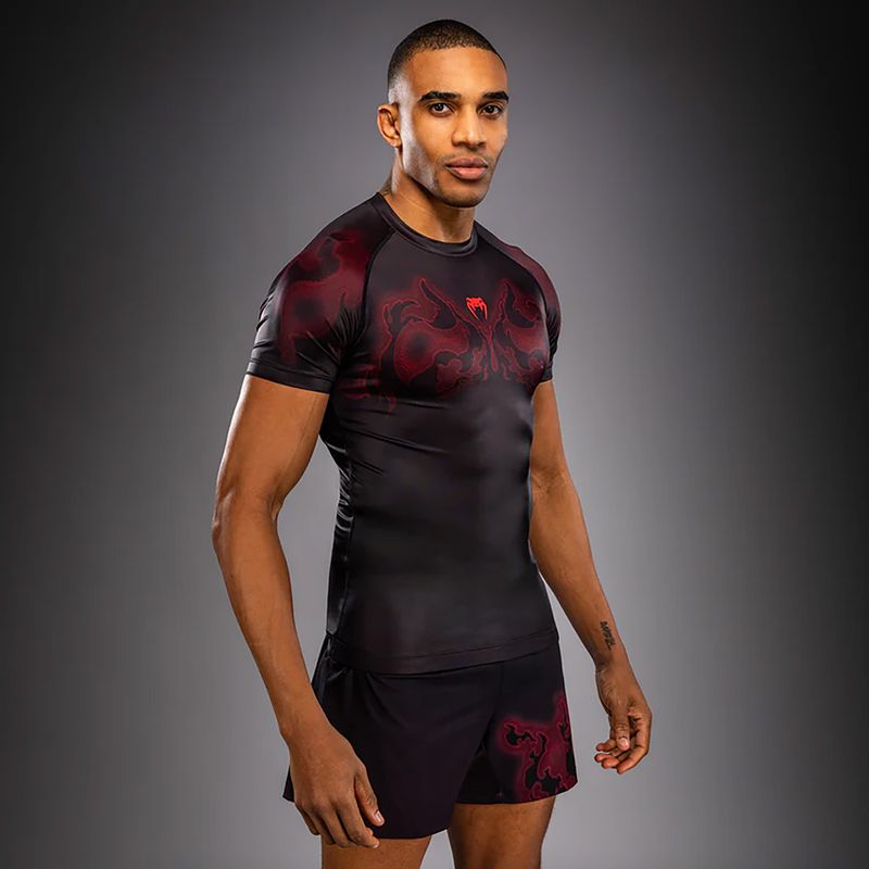 Men's rashguard Venum Spectre black/red 4
