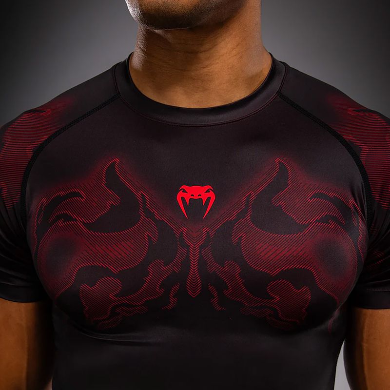 Men's rashguard Venum Spectre black/red 5