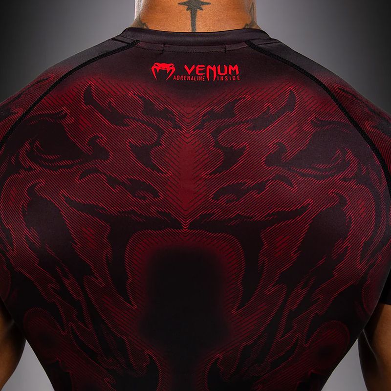 Men's rashguard Venum Spectre black/red 6