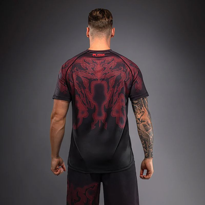 Men's T-shirt Venum Spectre Dry-Tech black/red 3