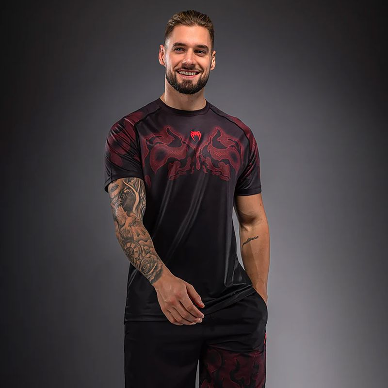 Men's T-shirt Venum Spectre Dry-Tech black/red 4