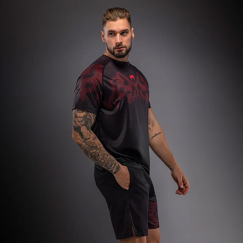 Men's T-shirt Venum Spectre Dry-Tech black/red 5