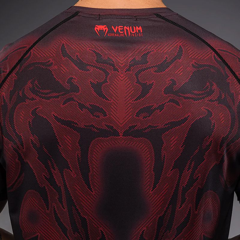 Men's T-shirt Venum Spectre Dry-Tech black/red 7