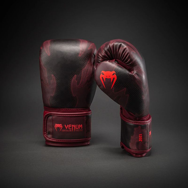 Boxing gloves Venum Spectre Boxing black/red 2