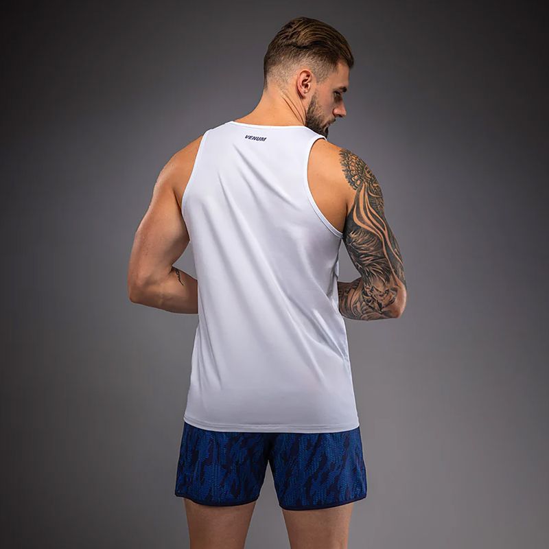 Men's T-shirt Venum Aqua white/blue 2