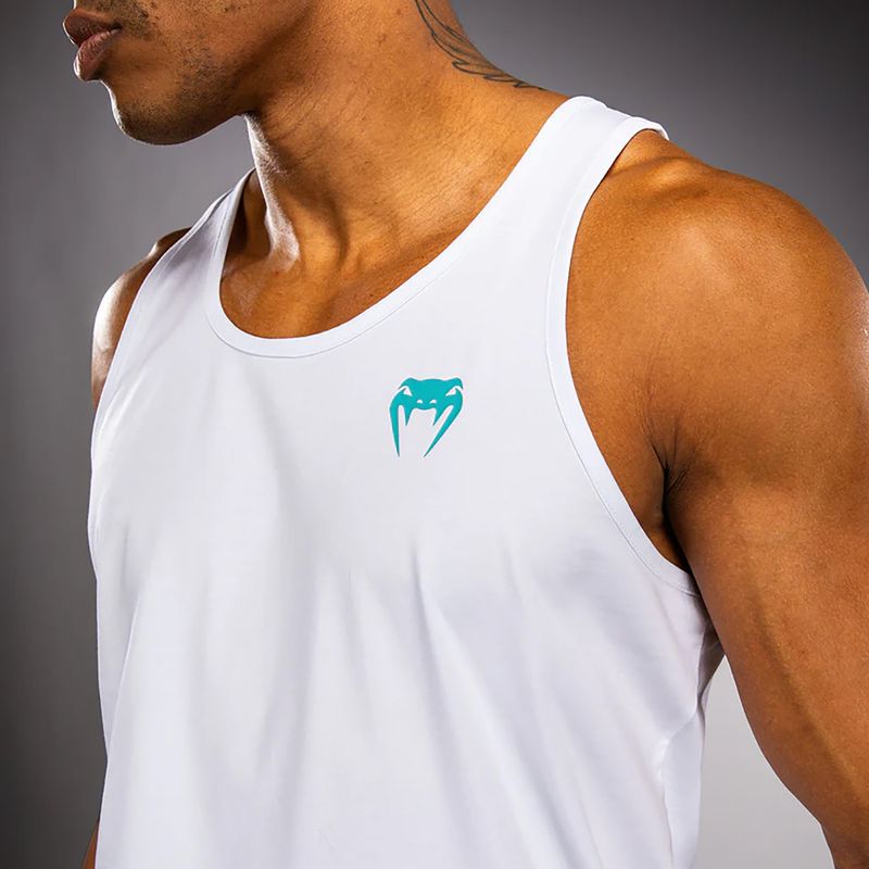 Men's T-shirt Venum Aqua white/turquoise 5