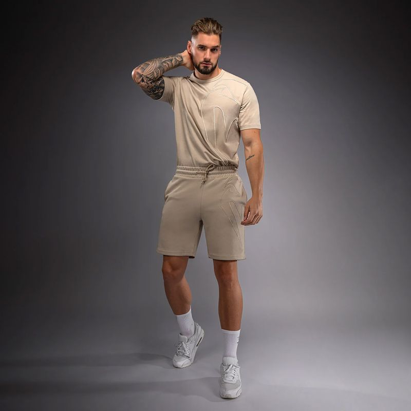 Men's shorts Venum Giant 3D Cotton Beige 2