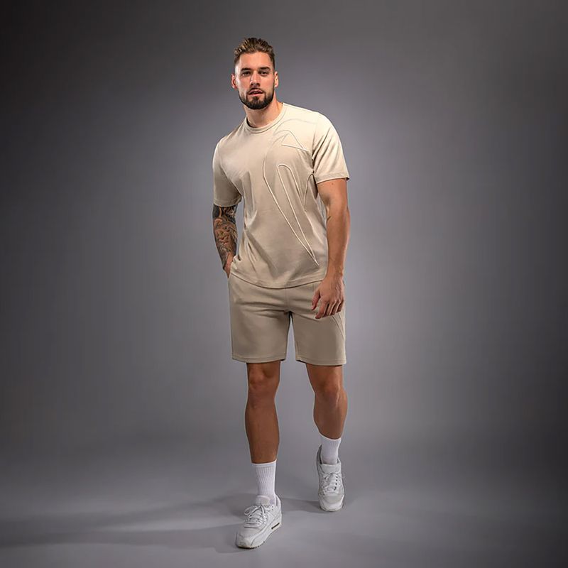 Men's T-shirt Venum Giant 3D beige 2