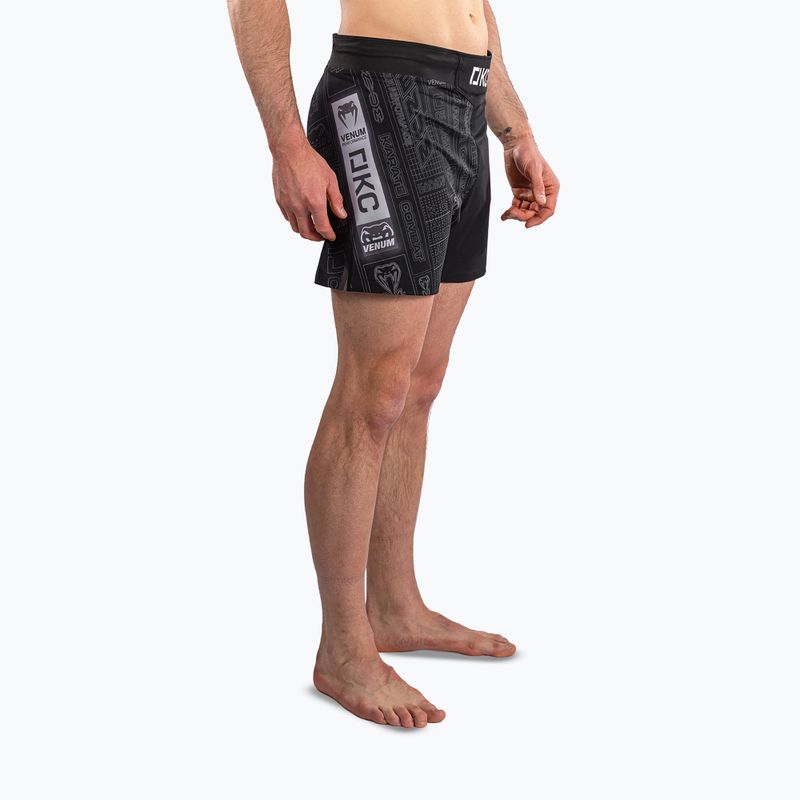 Training shorts Venum Karate Combat black/grey 3