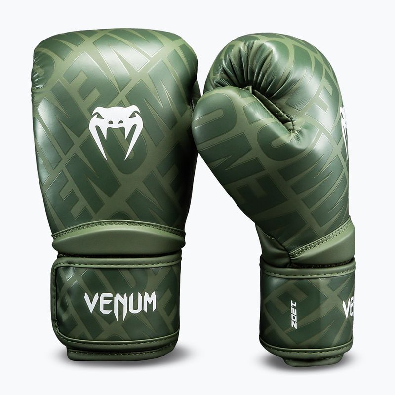 Boxing gloves Venum Contender 1.5 XT 3D Boxing khaki 2