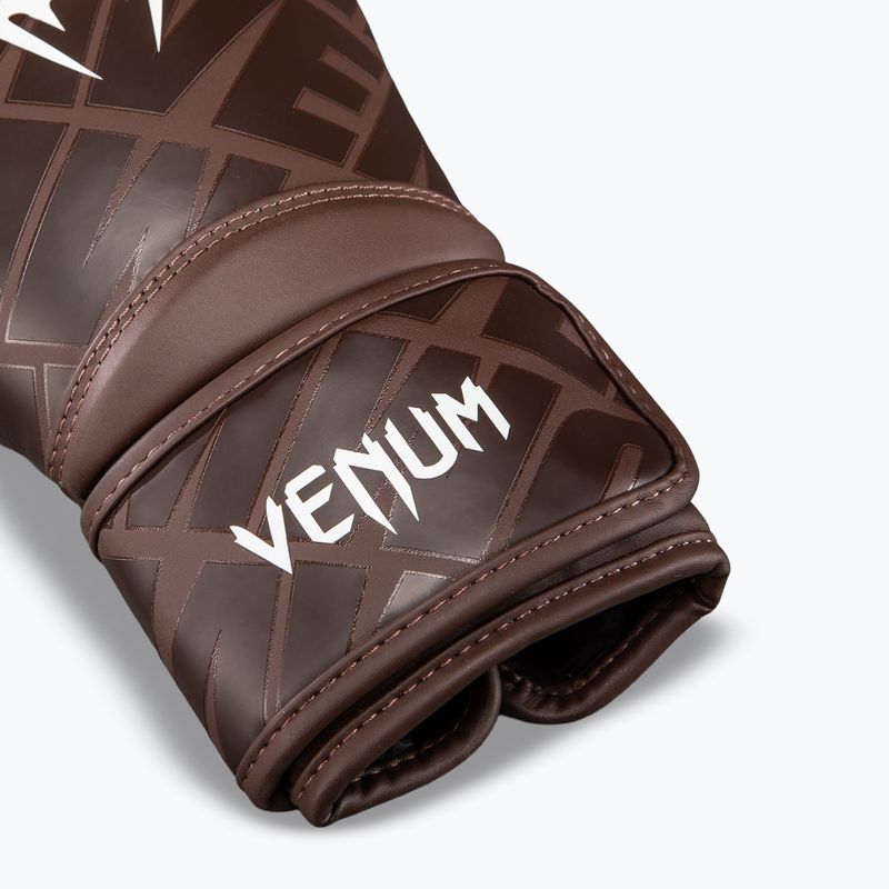 Boxing gloves Venum Contender 1.5 XT 3D Boxing dark brown 4