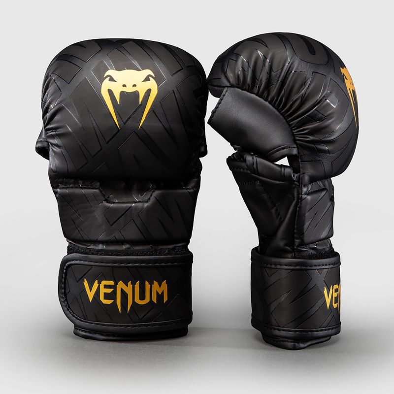 Sparring gloves Venum Contender 1.5 XT 3D Sparring black/gold 2