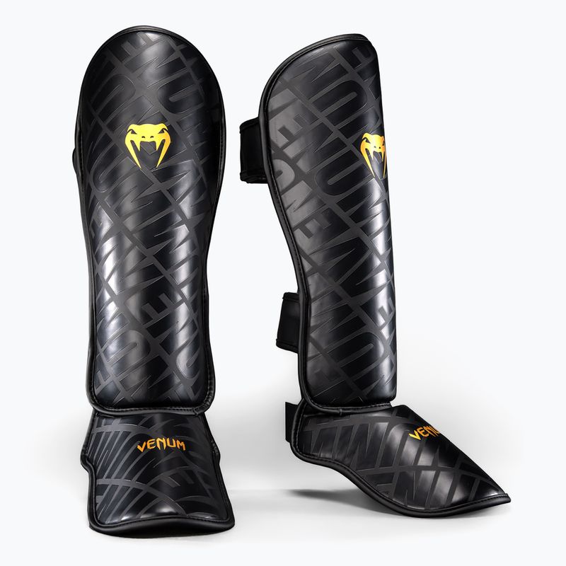 Shin guards Venum Contender 1.5 XT 3D Shin black/gold 2