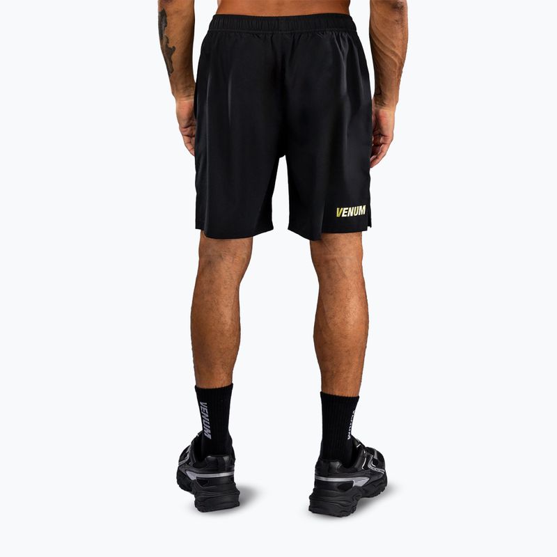 Men's training shorts Venum Contender Training black/gold 2