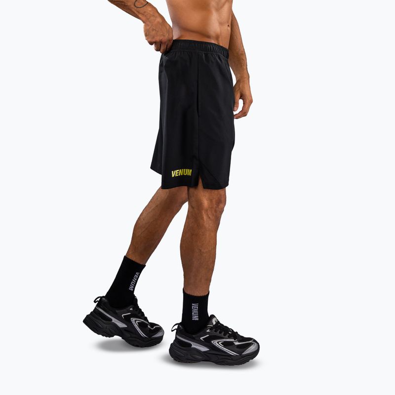 Men's training shorts Venum Contender Training black/gold 3