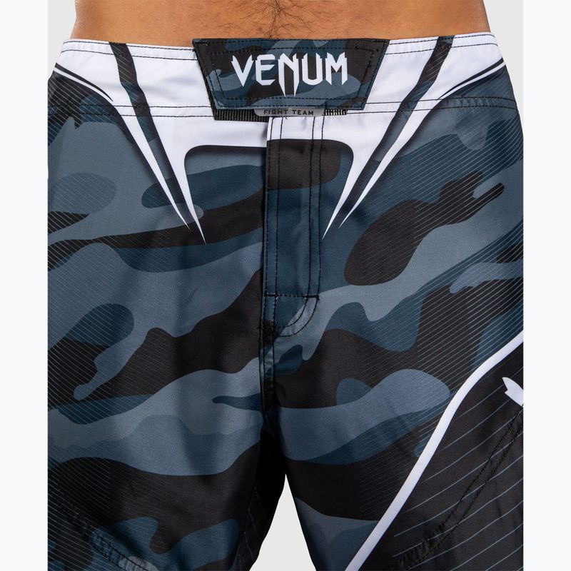 Men's training shorts Venum Camo Hero Fight dark navy/blue 7