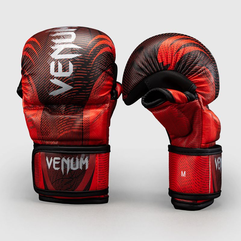 Sparring gloves Venum Galactic 3.0 Sparring red/slver 2