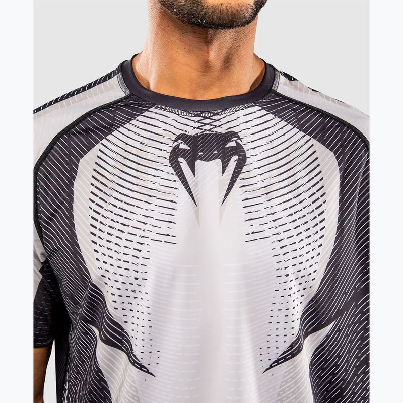 Men's T-shirt Venum Galactic 3.0 Dry Tech off white/black 5