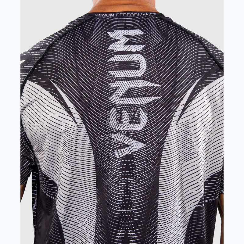Men's T-shirt Venum Galactic 3.0 Dry Tech off white/black 6