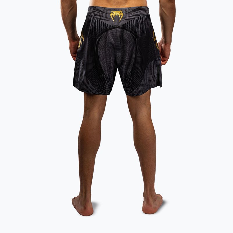 Men's training shorts Venum Galactic 3.0 Fight black/gold 3