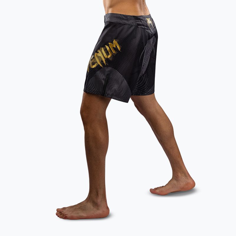 Men's training shorts Venum Galactic 3.0 Fight black/gold 4