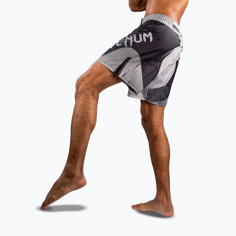 Men's training shorts Venum Galactic 3.0 Fight off white/black 5