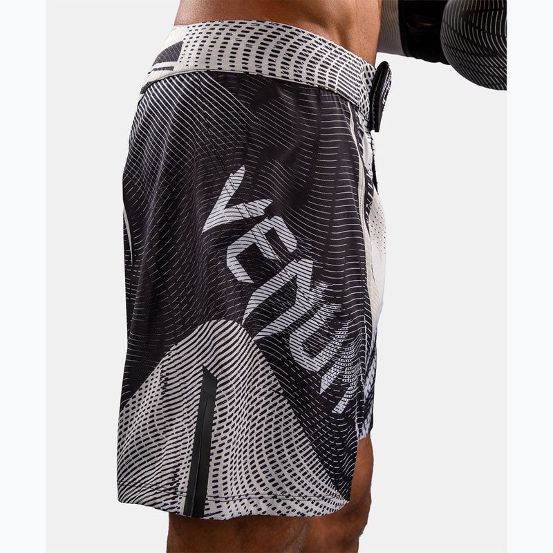Men's training shorts Venum Galactic 3.0 Fight off white/black 8