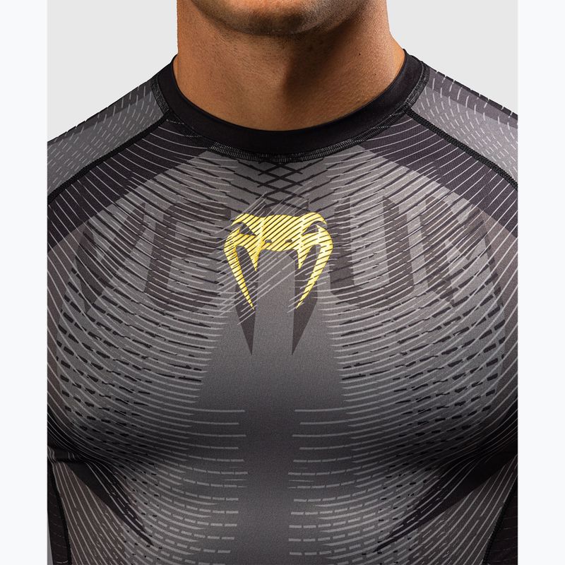 Men's rashguard Venum Galactic 3.0 Rashguard SS black/gold 5