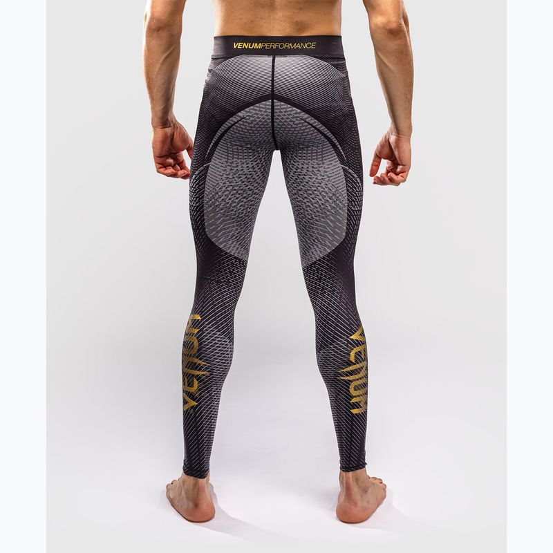 Men's training leggings Venum Galactic 3.0 Spats black/gold 3