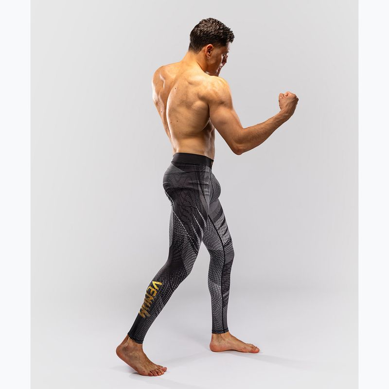 Men's training leggings Venum Galactic 3.0 Spats black/gold 4