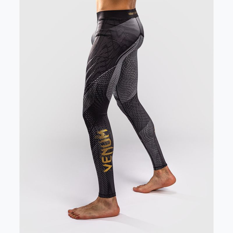 Men's training leggings Venum Galactic 3.0 Spats black/gold 5