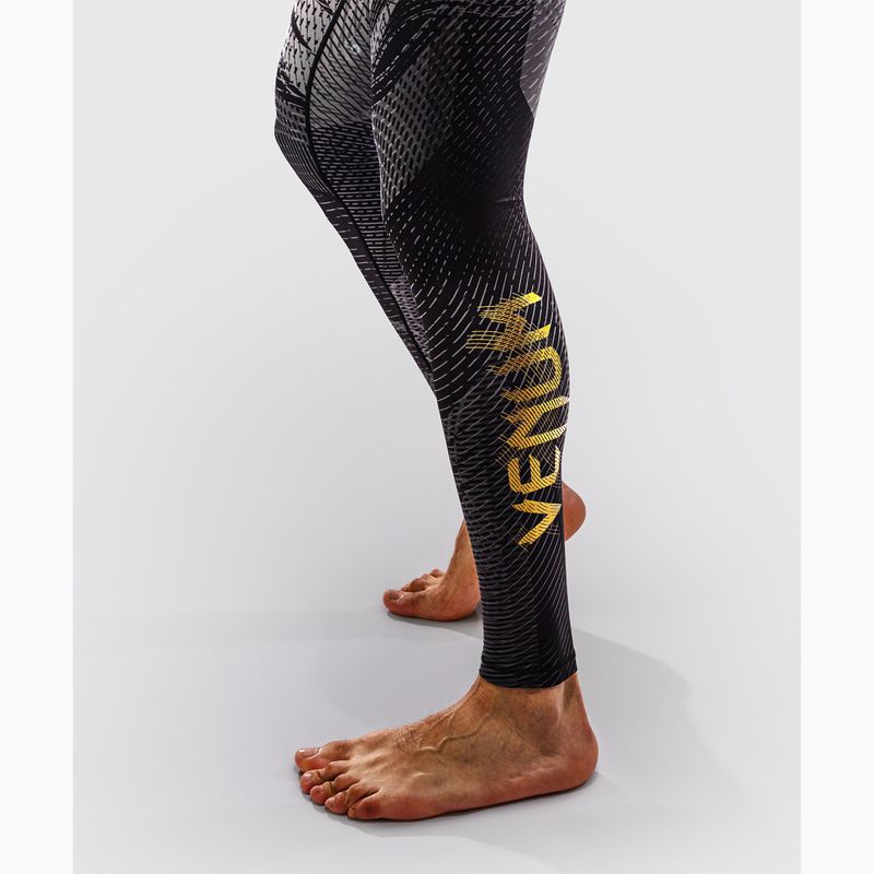 Men's training leggings Venum Galactic 3.0 Spats black/gold 6