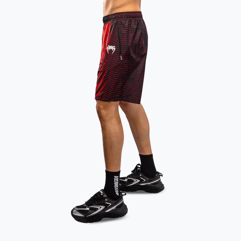 Men's training shorts Venum Galactic 3.0 Training red/silver 4