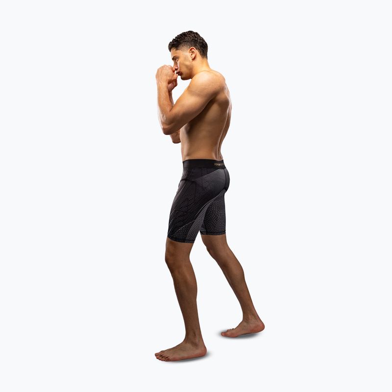 Men's training shorts Venum Galactic 3.0 Vale Tudo black/gold 2