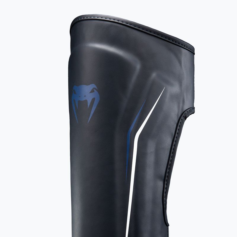 Shin guards Venum G-Core Shin navy blue/white 3