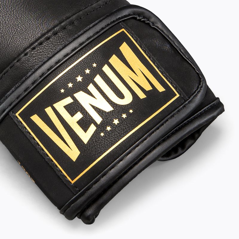 Boxing gloves Venum G-Core Boxing black/gold 3