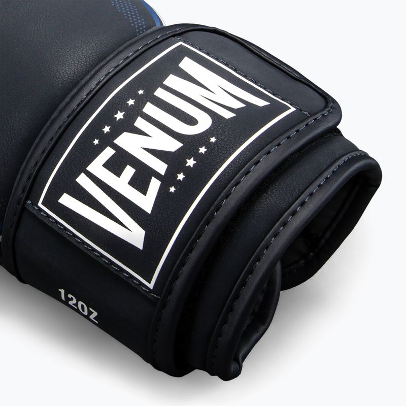 Boxing gloves Venum G-Core Boxing navy blue/white 3