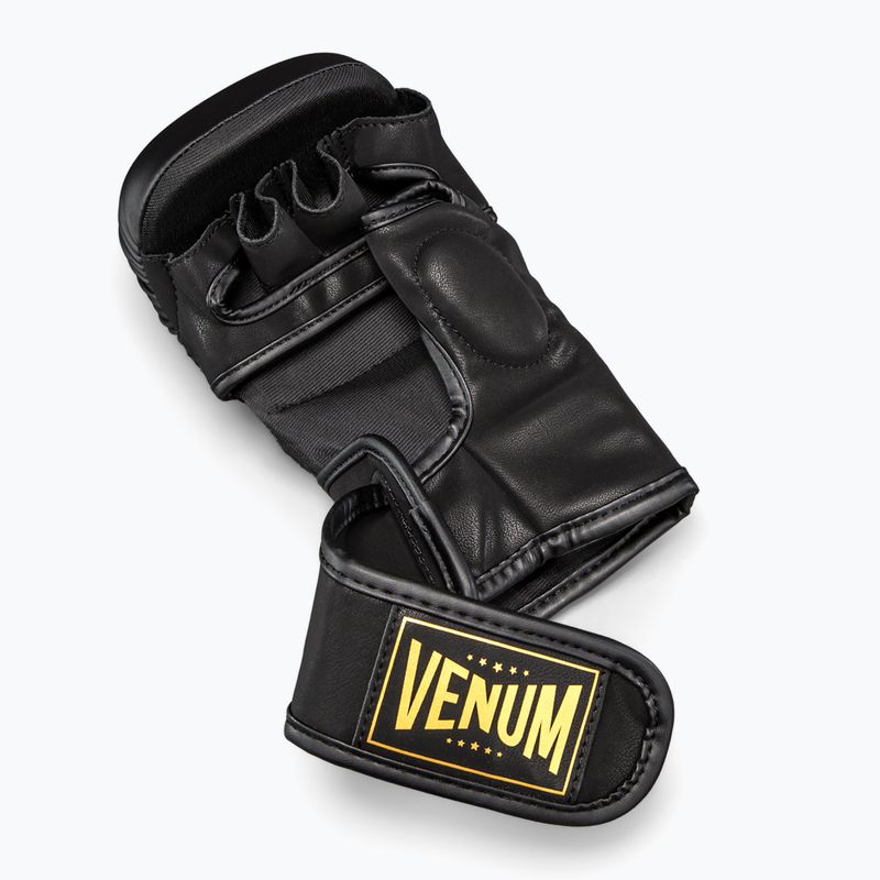 MMA gloves Venum G-Core Sparring black/gold 3