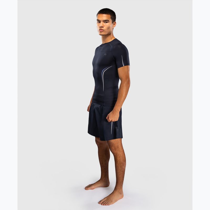 Men's rashguard Venum G-Core Rashguard SS navy blue/white 2