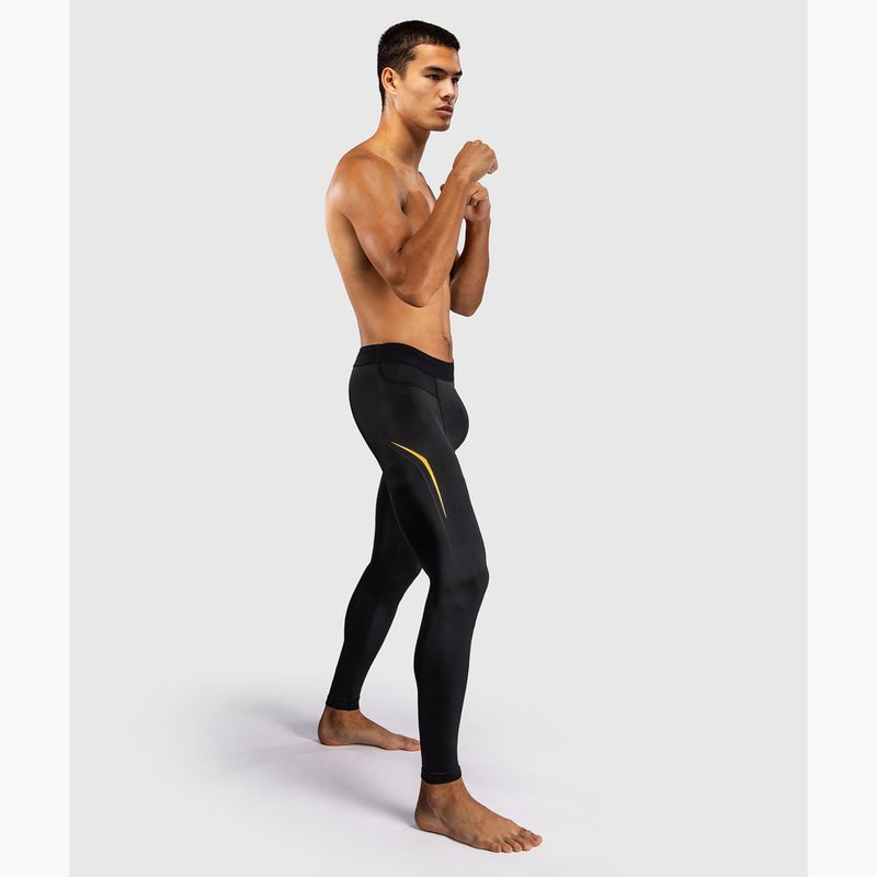Men's training leggings Venum G-Core Spats black/gold 2