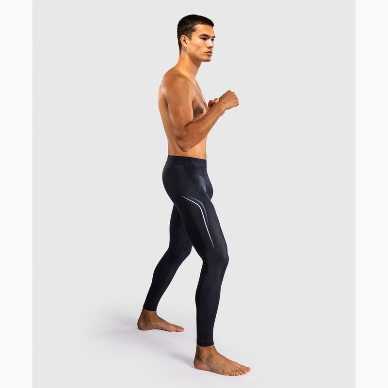 Men's training leggings Venum G-Core Spats navy blue/white 2
