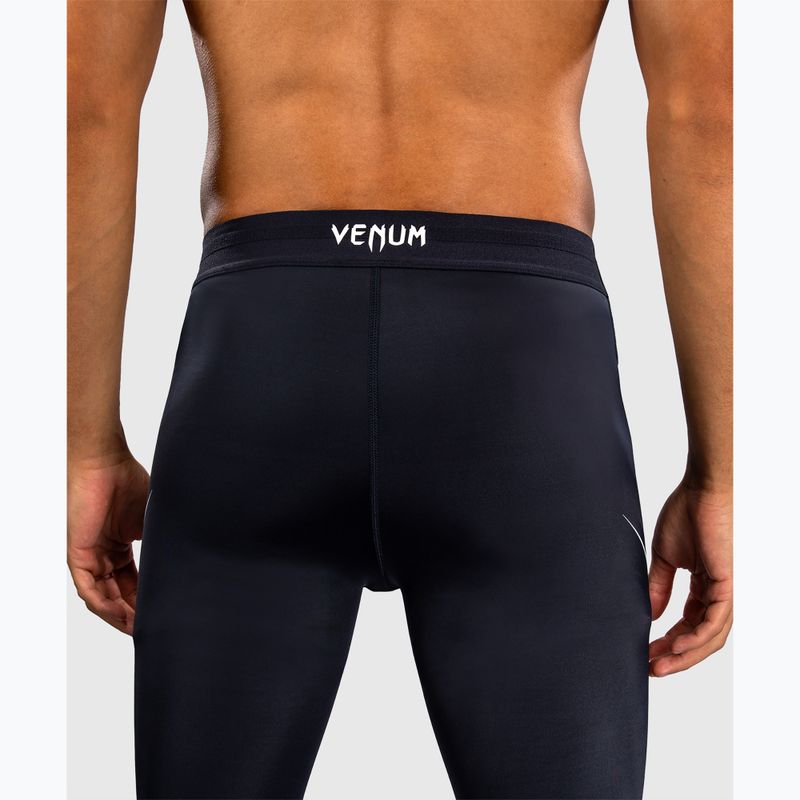 Men's training leggings Venum G-Core Spats navy blue/white 5