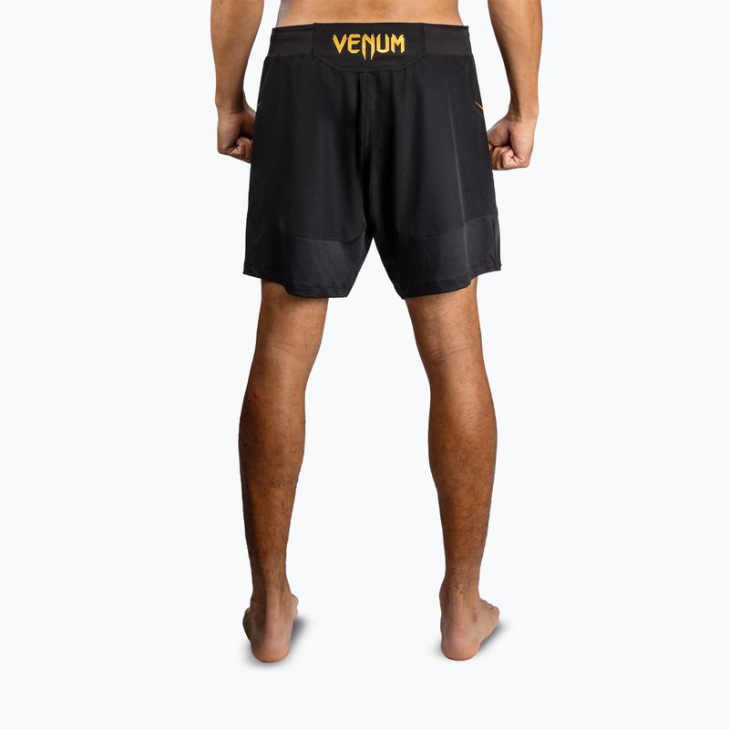 Men's training shorts Venum G-Core Fight black/gold 3