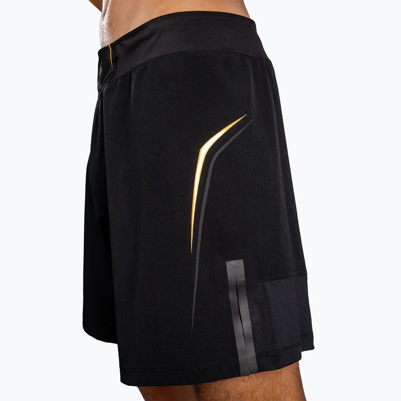 Men's training shorts Venum G-Core Fight black/gold 5