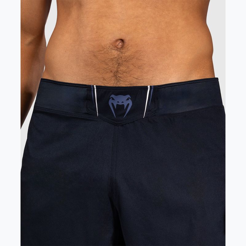 Men's training shorts Venum G-Core Fight navy blue/white 8