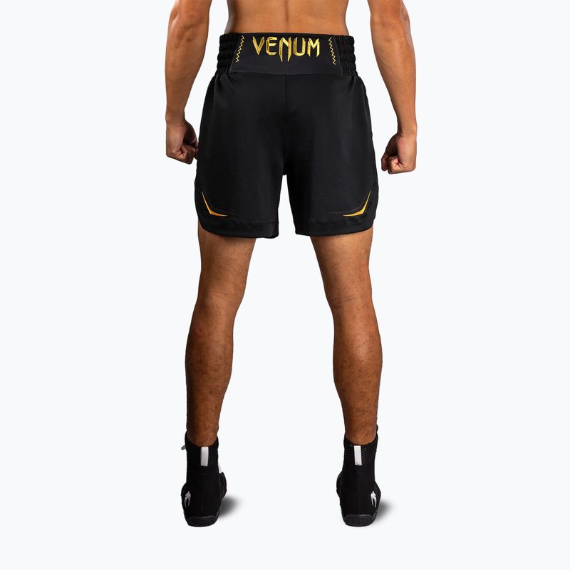 Men's training shorts Venum G-Core Boxing black/gold 3